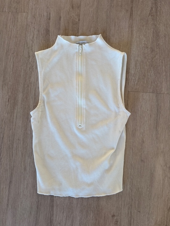 Urban Outfitters Tops - Urban Outfitters White Ribbed Tank Top